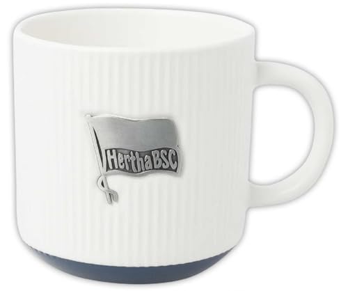 Hertha BSC Berlin Tasse - Platine - weiß | Kaffeetasse | HBSCB von Hertha BSC