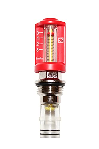 Herz Durchflußmesser/Topmeter/Flowmeter Edelstahl & Kunststoff Uni Mini / 3F90033 von Herz