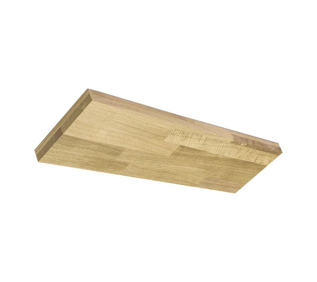 HerzBlut Deckenpaneel aus Holz – elegante Lösung für Kabelverläufe, BxL: 20x70 cm von HerzBlut