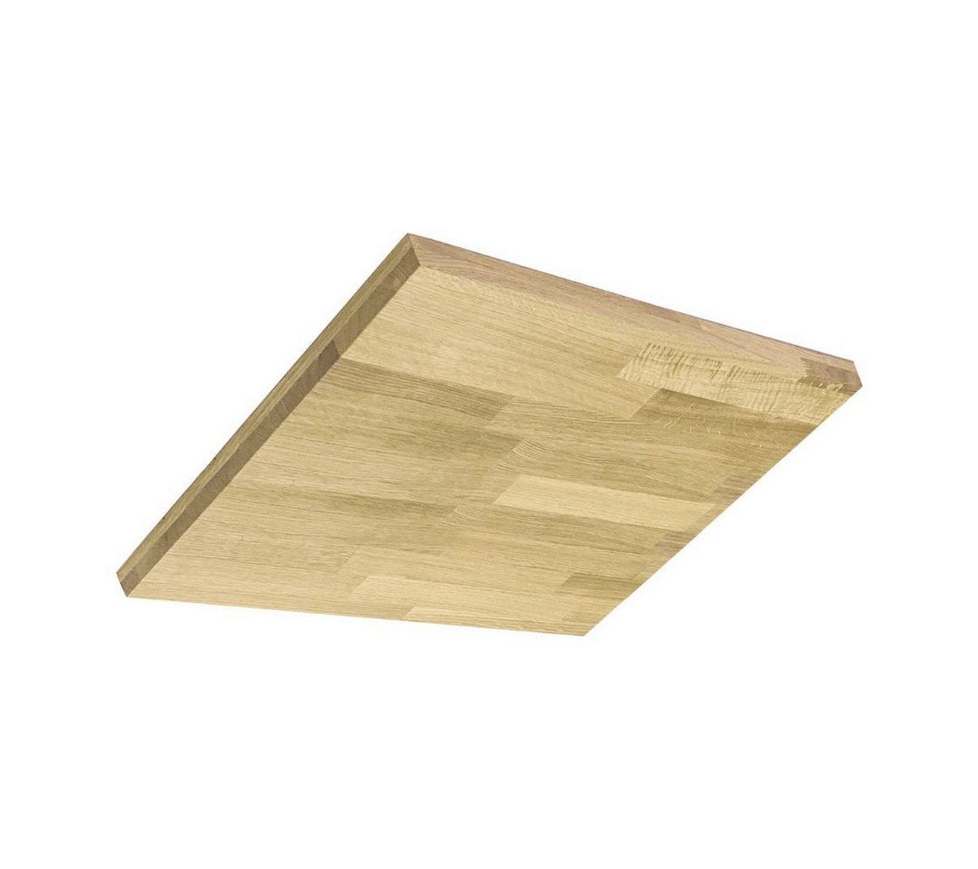 HerzBlut Deckenpaneel aus Holz – elegante Lösung für Kabelverläufe, BxL: 60x60 cm von HerzBlut