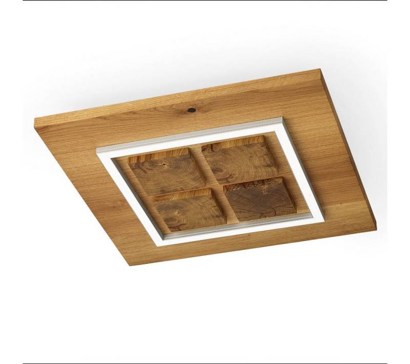 HerzBlut LED Deckenleuchte Heart of Mio, Alu LED-Leiste Acryl satiniert von HerzBlut