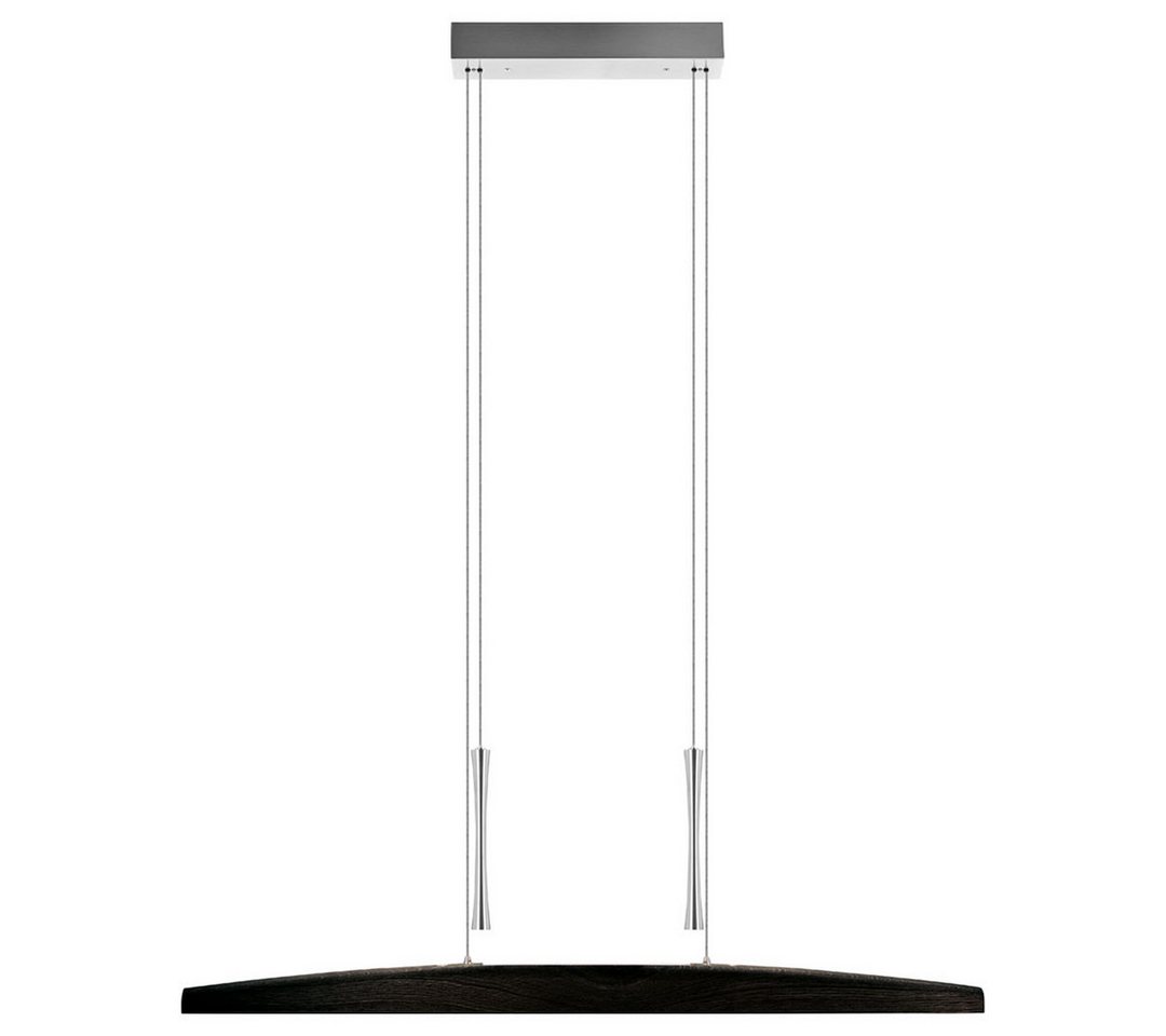 HerzBlut LED-Hängeleuchte Arco LED Ober- und Unterlicht, Alu LED-Leiste Acryl satiniert, wechselbar von HerzBlut