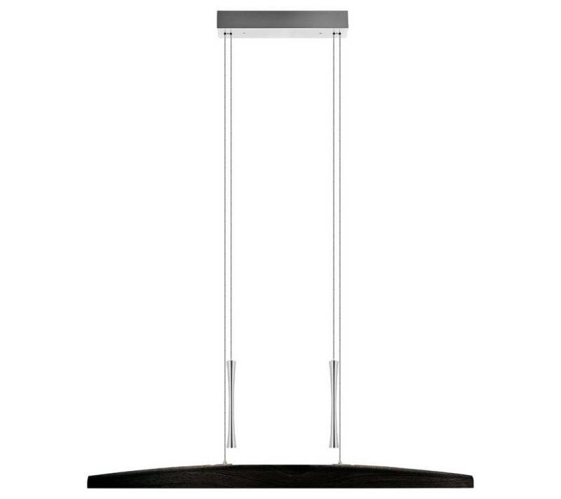 HerzBlut LED-Hängeleuchte Arco LED Ober- und Unterlicht, Alu LED-Leiste Acryl satiniert, wechselbar von HerzBlut