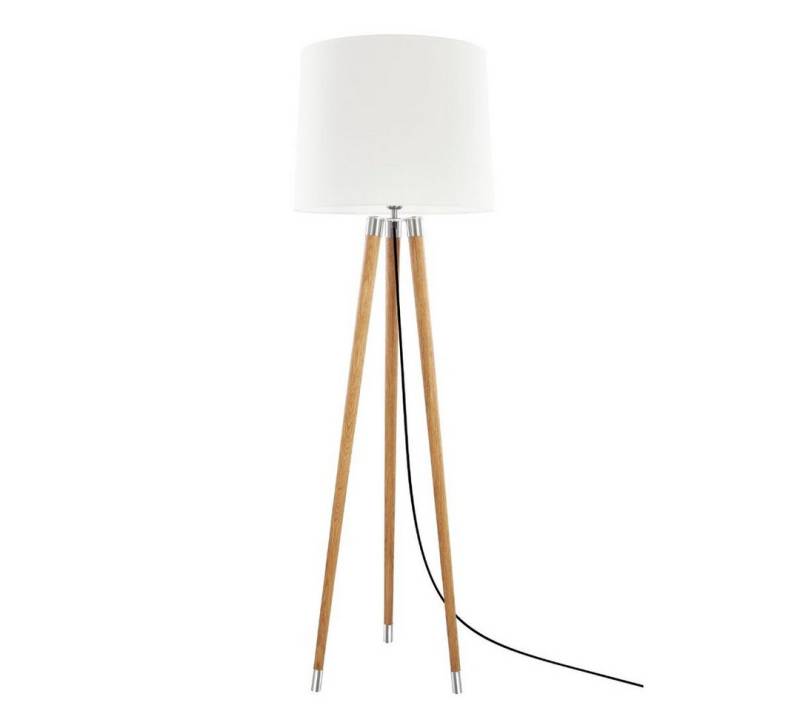 HerzBlut LED Stehlampe Briany Asteiche geölt, 1xE27 von HerzBlut