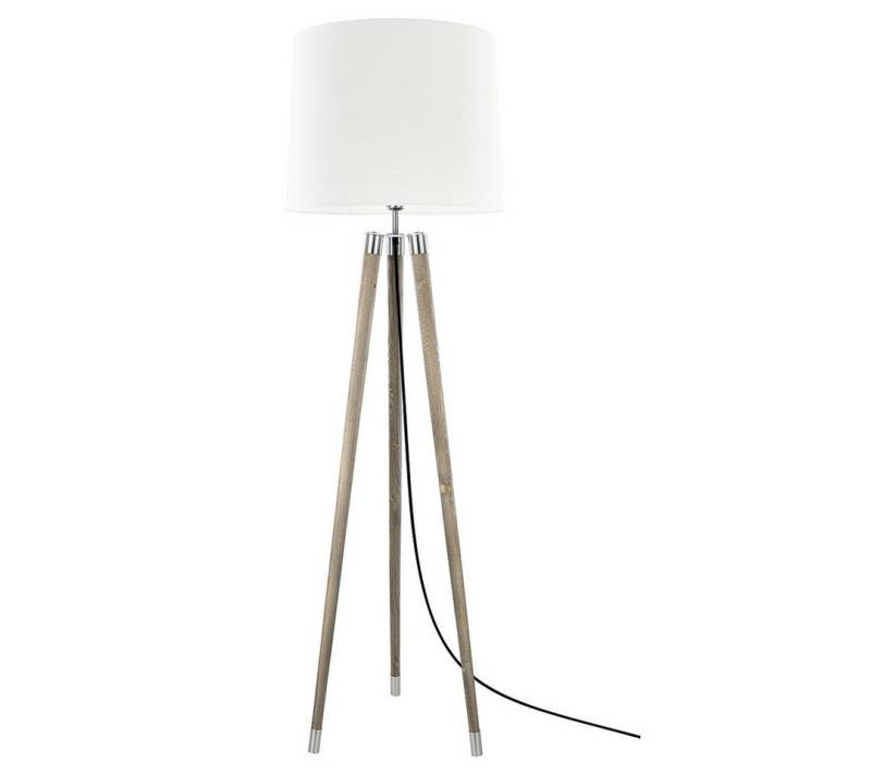 HerzBlut LED Stehlampe Briany Fichte unique, 1xE27 von HerzBlut