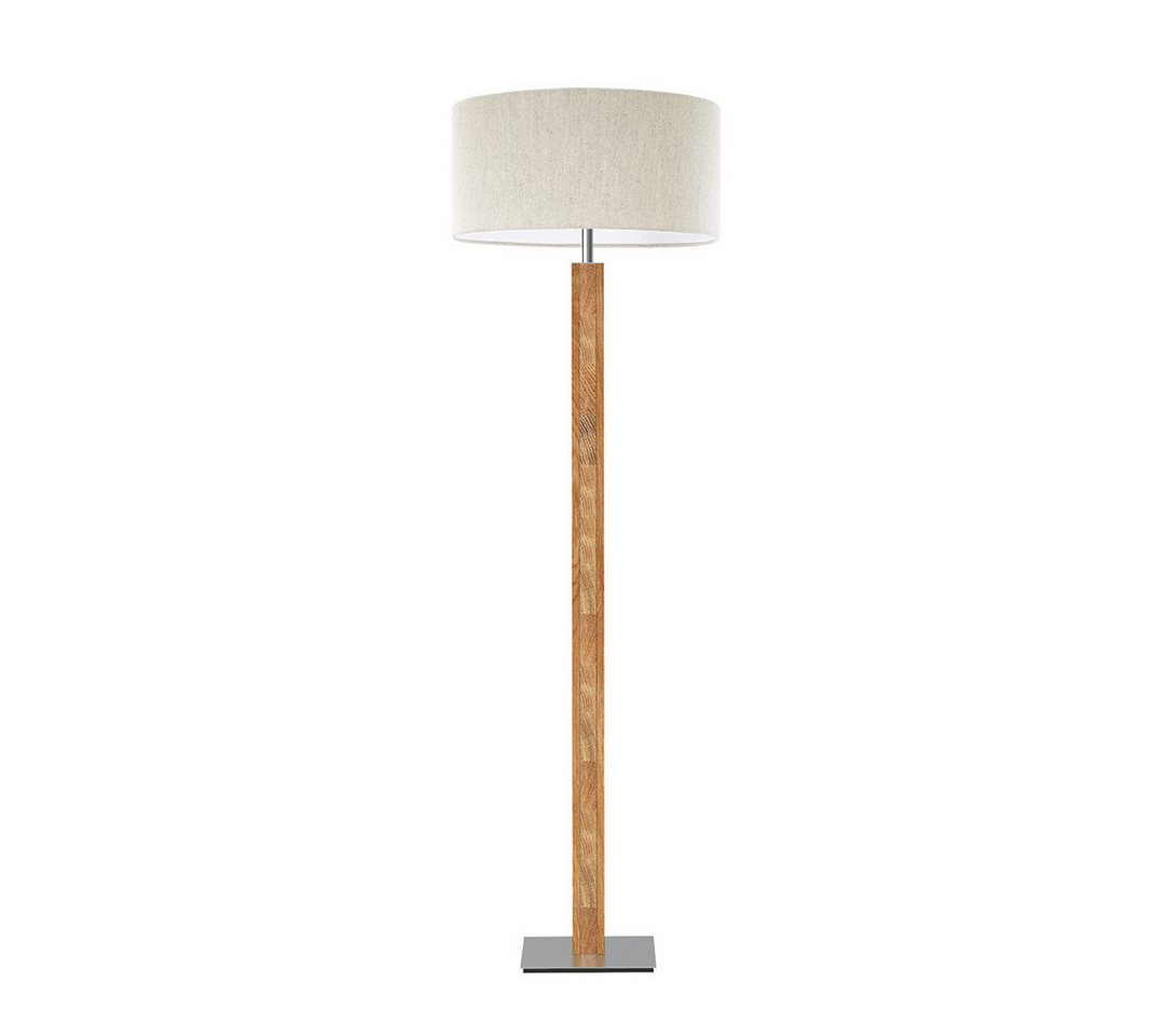 HerzBlut LED Stehlampe Karl K Schirm mit Kopfholzapplikation, E27 HerzBlut LED Stehlampe Karl K Schirm mit Kopfholzapplikation, E27 von HerzBlut