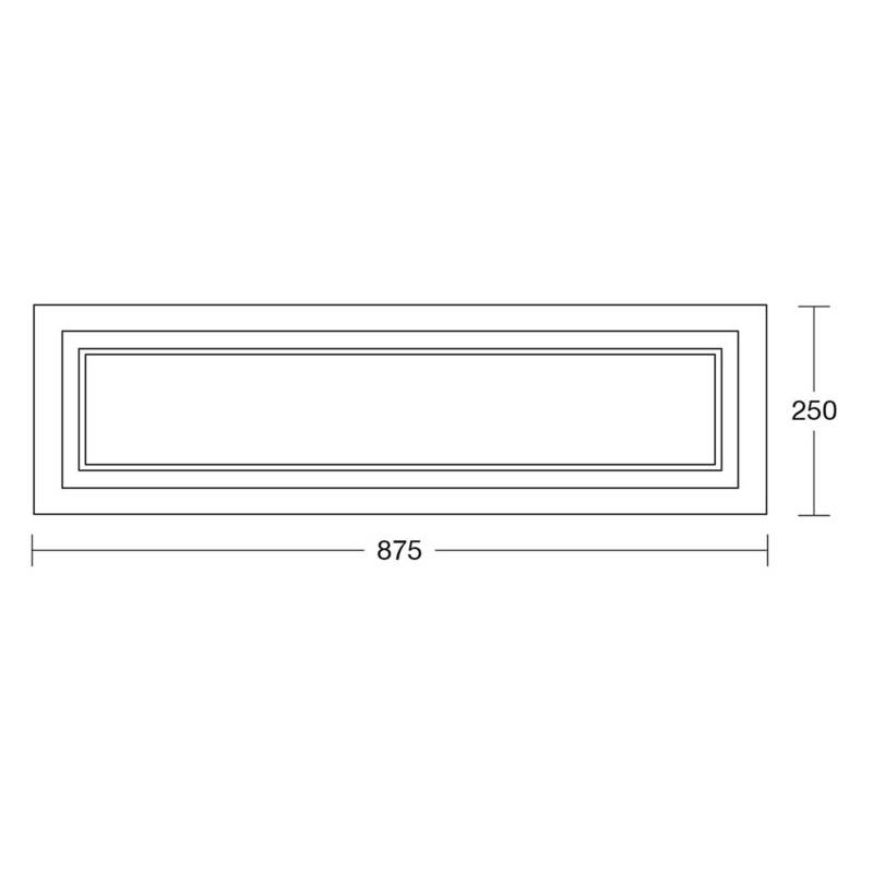 HerzBlut Otto O Deckenlampe Rechteck Nussbaum von HerzBlut