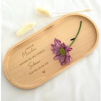 Personalisiertes Holztablett Gravur Manche Menschen | Kaffee Dekotablett, Geschenkidee Schwester, Weihnachtsgeschenk Freundin Personalisiertes Holztablett Gravur Manche Menschen | Kaffee Dekotablett, Geschenkidee Schwester, Weihnachtsgeschenk Freundin von HerzJoy