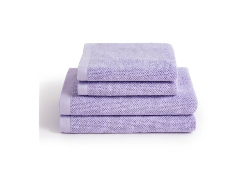 Herzbach Home Handtuch Set Spa, (4-St), Set 2x Handtuch 50x100 und 2x Duschtuch 70x140 von Herzbach Home