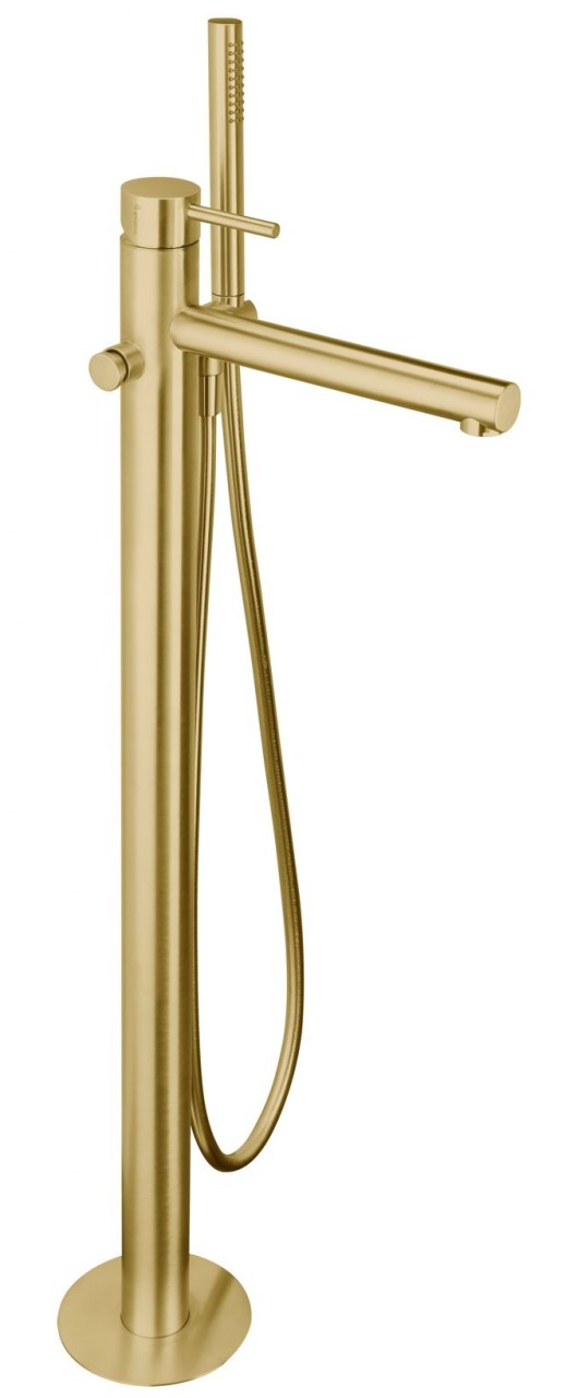 Herzbach Design iX Standarmatur Wanne Farbset Edelstahl Brass , 21.132055.2.41 21.132055.2.41 von Herzbach