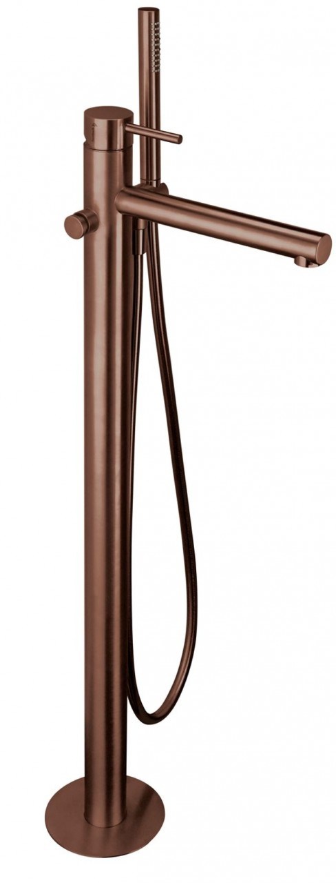 Herzbach Design iX Standarmatur Wanne Farbset Edelstahl Copper , 21.132055.2.39 21.132055.2.39 von Herzbach