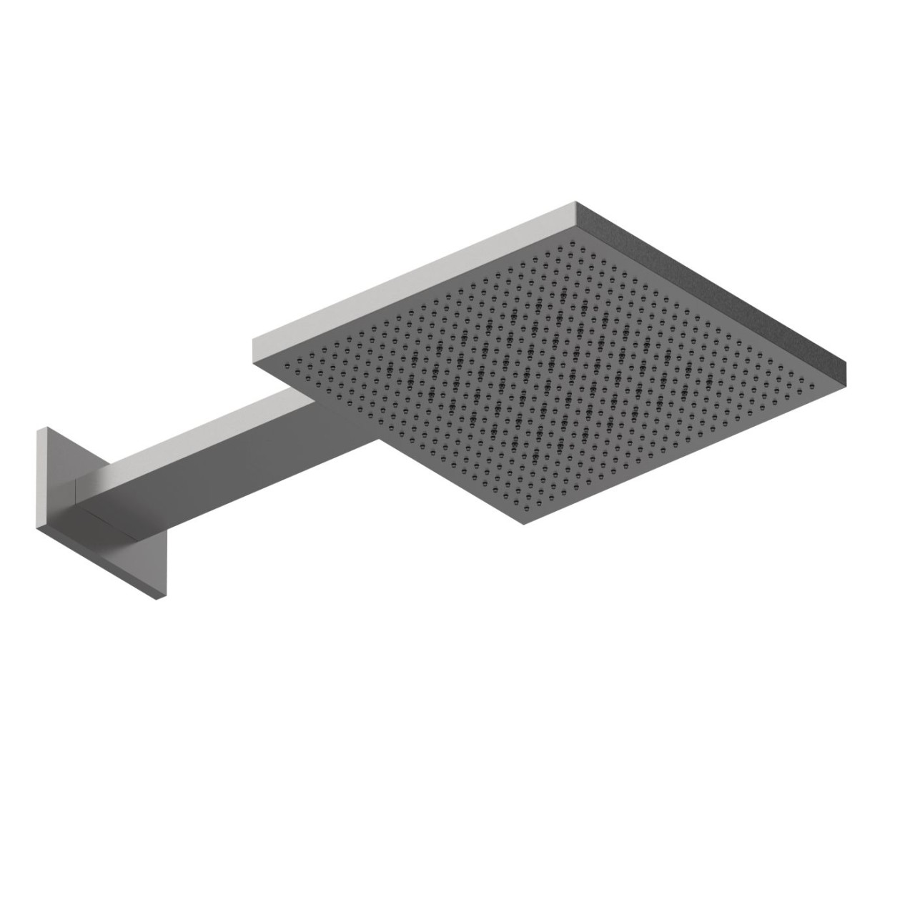 Herzbach LIVING SPA Wand-Regenbrause TWIN FLOW 300x300mm Edelstahl, 11.044277.1.09 11.044277.1.09 von Herzbach