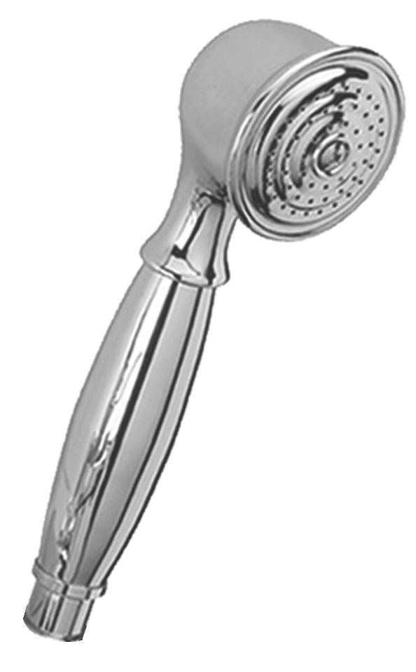 Herzbach Living Spa Handbrause, Classic Metall Weiß-Gold, 11.042300.1.04 11.042300.1.04 von Herzbach