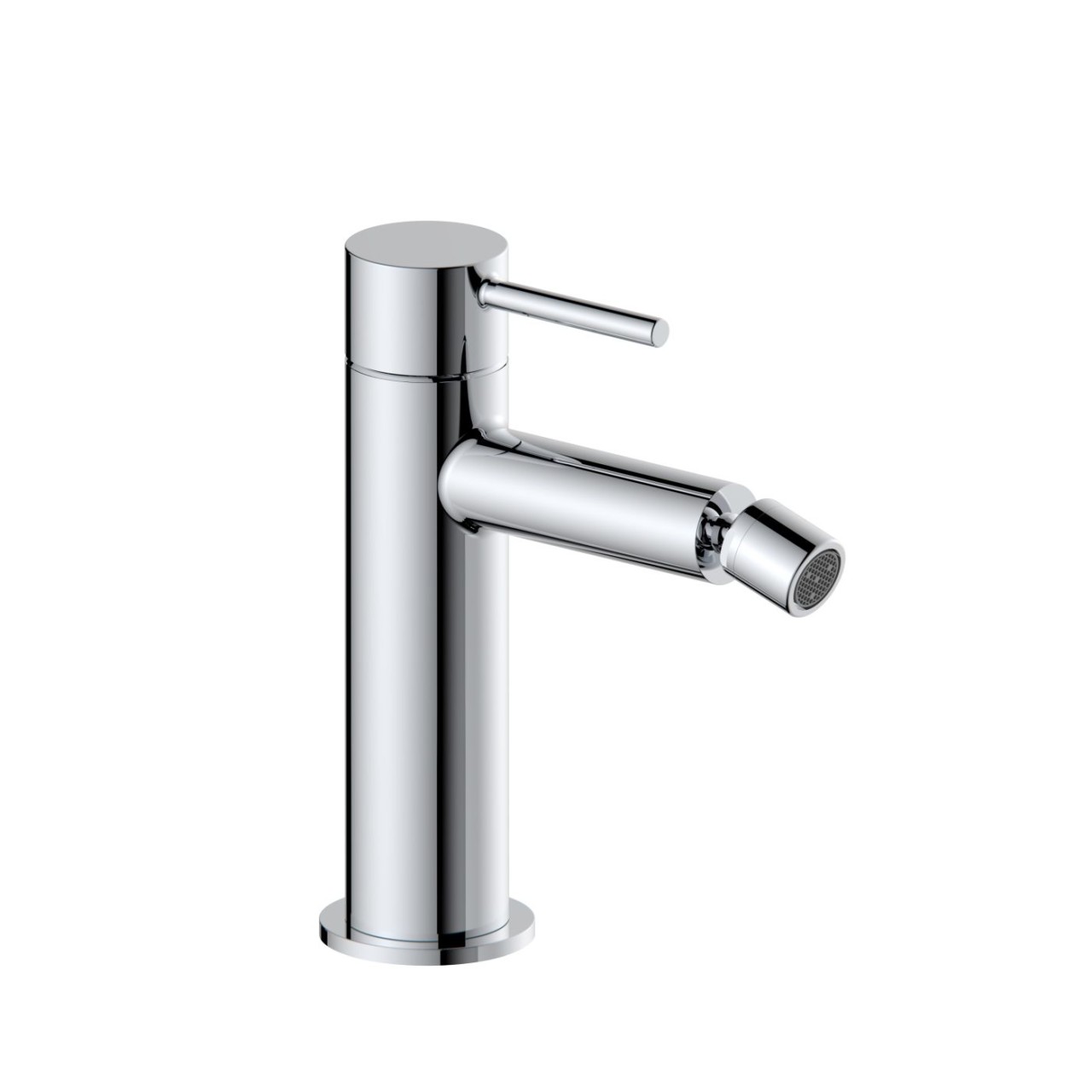 Herzbach SIRO Bidet-Einlochbatterie mit Ablauf Chrom, 30.120360.1.01 30.120360.1.01 von Herzbach