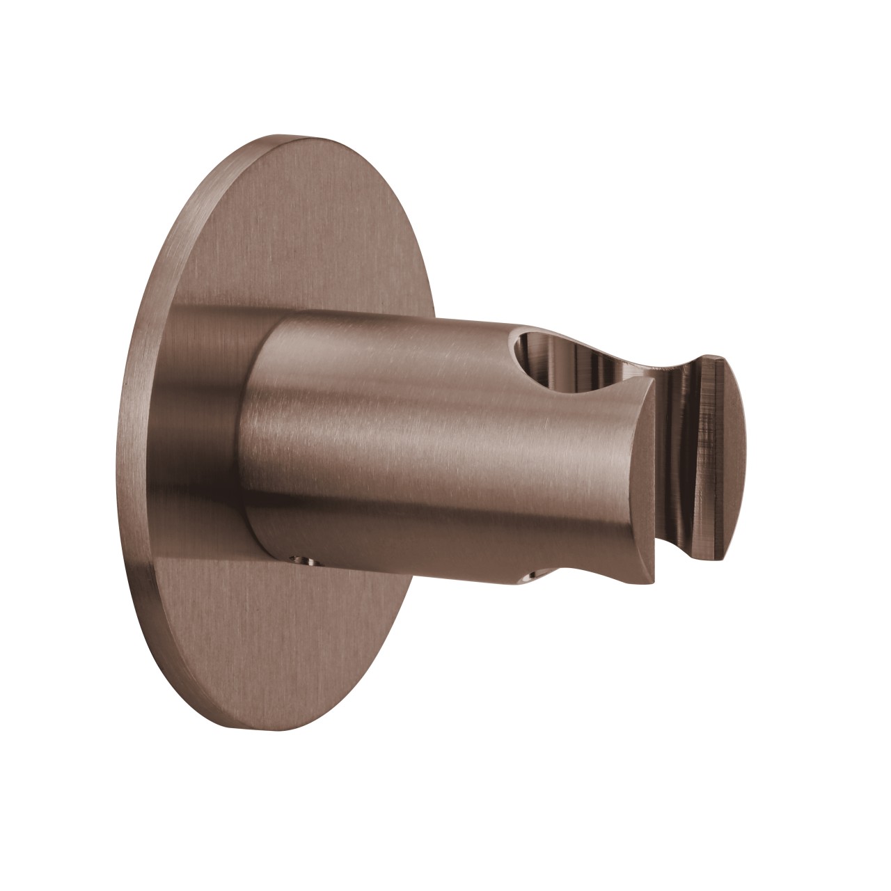 Herzbach spa ix pvd Wandhalter rund rosette 70 rund copper, Copper Steel, 21.994100.1.39 21.994100.1.39 von Herzbach