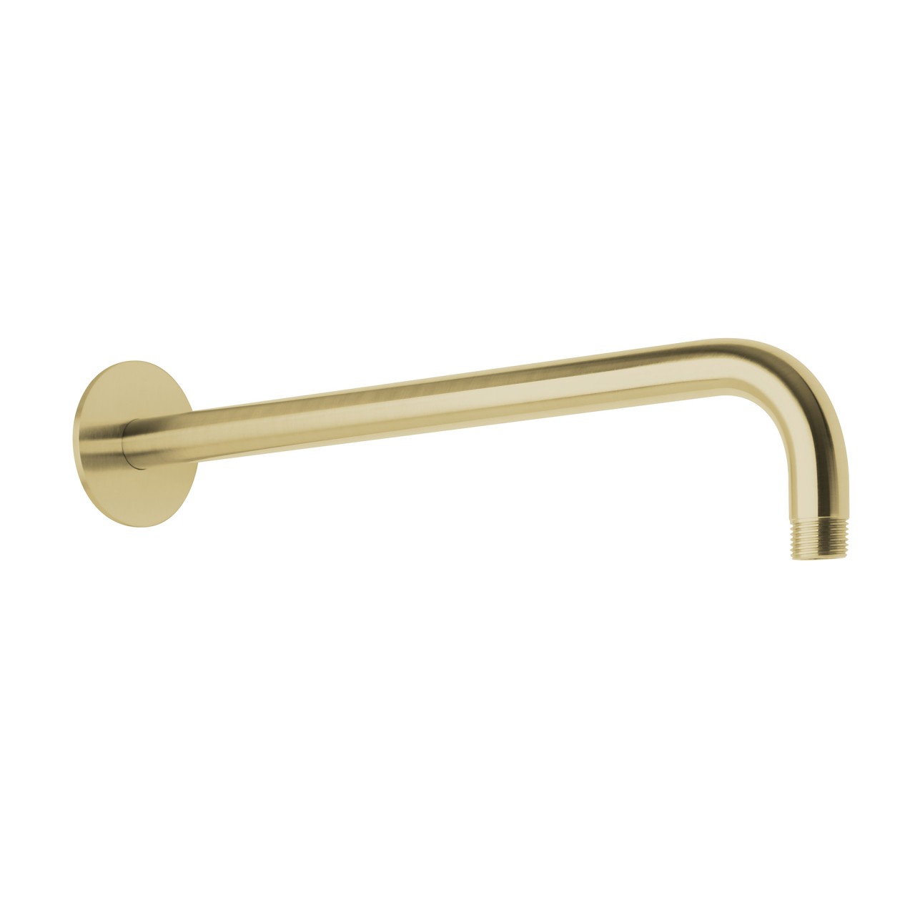 Herzbach spa ix pvd wandarm 450 rosette 70 rund brass, Brass Steel, 21.960450.1.41 21.960450.1.41 von Herzbach