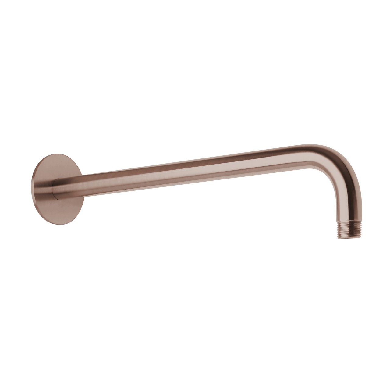 Herzbach spa ix pvd wandarm 450 rosette 70 rund copper, Copper Steel, 21.960450.1.39 21.960450.1.39 von Herzbach