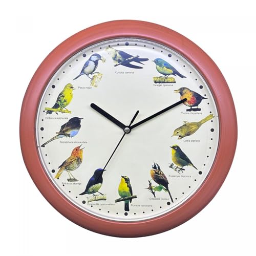 Herzberg, HG03701-WOO, Vogelgesang Holz, singende Uhr, beruhigende Melodien, vielfältige Vogelsymphonie, lehrreich für Kinder, einfache Installation, langlebiges PP-Material, Wald Herzberg, HG03701-WOO, Vogelgesang Holz, singende Uhr, beruhigende Melodien, vielfältige Vogelsymphonie, lehrreich für Kinder, einfache Installation, langlebiges PP-Material, Wald von Herzberg