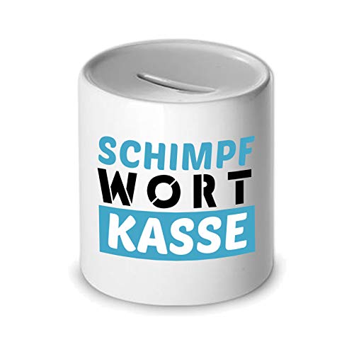 Herzbotschaft Spardose - Schimpfwortkasse von Herzbotschaft
