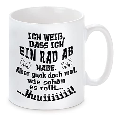 Tasse Modell: Ein Rad ab von Herzbotschaft