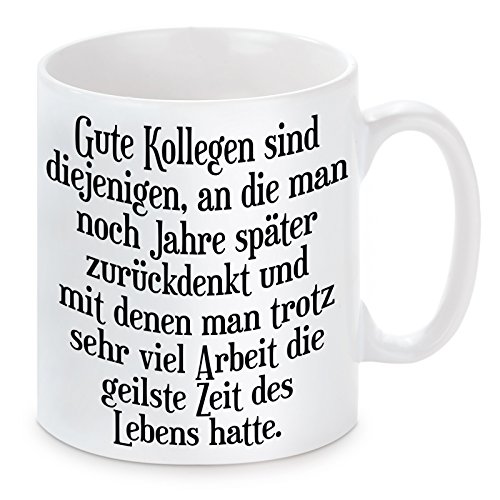 Tasse mit Motiv Modell: Für gute Kollegen von Dirndljäger