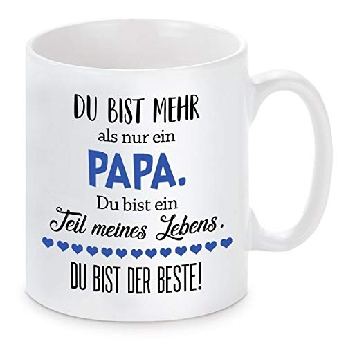 Tasse mit Motiv - Du bist mehr als nur... von Herzbotschaft