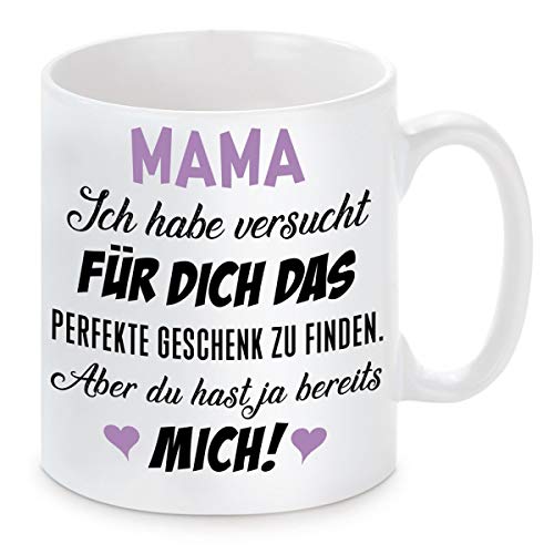 Tasse mit Motiv - Ich Habe versucht für Dich das perfekte.… von Herzbotschaft