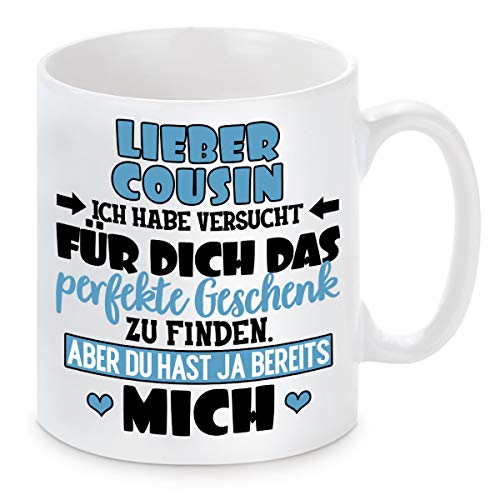 Tasse mit Motiv - Ich habe versucht das perfekte... von Herzbotschaft