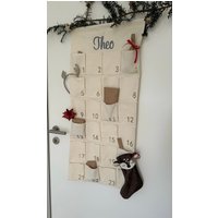Personalisierter Adventskalender Für Kinder Xxl/Großer Mit Namen Zum Selber Befüllen /stoff Wandkalender Weihnachten Personalisierter Adventskalender Für Kinder Xxl/Großer Mit Namen Zum Selber Befüllen /stoff Wandkalender Weihnachten von HerzensfreundinShop