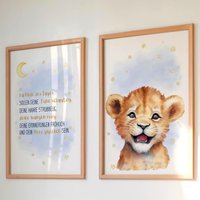 Kinderzimmerposter Set Löwe Mond Sterne Positive Affirmation Wandbild Deko Inspo Geschenk Geburt Taufe Babyparty A3 A4 Kindergarten Schule Kinderzimmerposter Set Löwe Mond Sterne Positive Affirmation Wandbild Deko Inspo Geschenk Geburt Taufe Babyparty A3 A4 Kindergarten Schule von Herzgetragen
