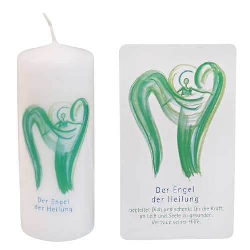 Engelkerze Engel der Heilung 12 cm mit passender Engelkarte als Geschenk für Kranke, zum Kraft und Mut schenken fürs Krankenhaus oder zum Geburtstag Engelkerze Engel der Heilung 12 cm mit passender Engelkarte als Geschenk für Kranke, zum Kraft und Mut schenken fürs Krankenhaus oder zum Geburtstag von Herzmensch