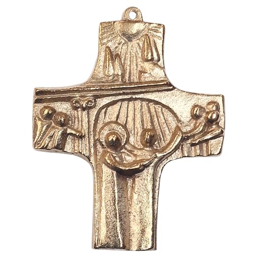 Herzmensch Kleines Wandkreuz Jesus und Bartimäus massives Bronze Kreuz gold zum Aufhängen als Geschenk für Priester, Pfarrer, Ordensleute, Gläubige Herzmensch Kleines Wandkreuz Jesus und Bartimäus massives Bronze Kreuz gold zum Aufhängen als Geschenk für Priester, Pfarrer, Ordensleute, Gläubige von Herzmensch