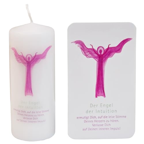 Kerze mit Engel der Intuition und Spruchkarte 12 cm hoch Geschenkidee für Mann und Frau zu Weihnachten, Geburtstag, als Dankeschön Geschenk Kerze mit Engel der Intuition und Spruchkarte 12 cm hoch Geschenkidee für Mann und Frau zu Weihnachten, Geburtstag, als Dankeschön Geschenk von Herzmensch