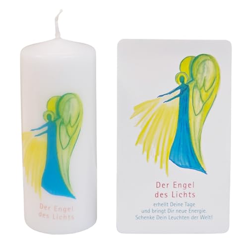 Kleines Kerzen Geschenk für Frauen - Engel des Lichts - 12 cm, spirituelle Engelkerze mit Karte und Spruch von Andrea Zrenner für alle Anlässe Kleines Kerzen Geschenk für Frauen - Engel des Lichts - 12 cm, spirituelle Engelkerze mit Karte und Spruch von Andrea Zrenner für alle Anlässe von Herzmensch