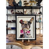 Bild/Wanddeko 3D Hund Wandkunst Bulldogge Collage Homedecor Wandbild Dekoration Dekor Tiere Geschenkidee Bild/Wanddeko 3D Hund Wandkunst Bulldogge Collage Homedecor Wandbild Dekoration Dekor Tiere Geschenkidee von HerzstueckeABG