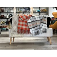 Decke/Kuschelige Tagesdecke Wohndecke Plaids Handarbeit Aus Italia Homedecor Dekoration Dekor Geschenkidee von HerzstueckeABG