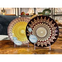 Schale/Bonbonschale Handarbeit Aus Glas Dekoschale Dekor Tischdekoration Homedecor Küchendekor Geschenkidee von HerzstueckeABG