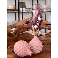 Vase/Zartrosa Blumenvase Keramikvase Dekoration Aus Keramik Tischdekoration Homedecor Interior Dekor Geschenkidee von HerzstueckeABG