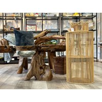 Windlicht/Große Laterne Kerzenhalter Mit Glaseinsatz Handarbeit Aus Holz Dekoration Hängelaterne Homedecor Kerzen von HerzstueckeABG