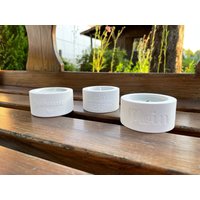 Raysin Kerzenhalter/Teelichthalter Lieblingsmensch Moin Zuhause Deko Geschenk Kleinigkeit Mitbringsel von HerzstueckevonJulia