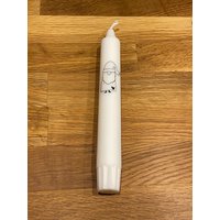 Weihnachtsmann Mit Herz/stabkerze Kerze Geschenk Deko Kleinigkeit Überraschung Winter Mitbringsel Weihnachten von HerzstueckevonJulia