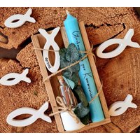 Geschenk-Set Groß Zur Taufe, Kommunion, Firmung, Konfirmation Oder Jugendweihe von HerzstueckleDE