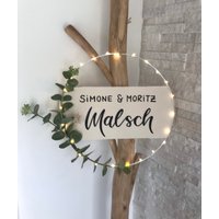Türkranz | Kranz Metallring Wanddeko |Eukalyptus Personalisierbar Wunschtext Türkranz | Kranz Metallring Wanddeko |Eukalyptus Personalisierbar Wunschtext von HerzundHandDesign