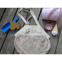 Sandspielzeug | Tasche Sandspielzeugtasche Aufbewahrung Hello Spielplatz Personalisiert Strand Buddeltasche |Sandförmchen Sandspielzeug | Tasche Sandspielzeugtasche Aufbewahrung Hello Spielplatz Personalisiert Strand Buddeltasche |Sandförmchen von HerzwerkbySandra