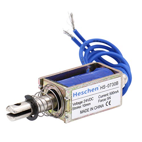 Hechen Elektromagnetnetz HS-0730B DC24V 500mA 5N 10mm Hub Push Pull Type Open Frame Hechen Elektromagnetnetz HS-0730B DC24V 500mA 5N 10mm Hub Push Pull Type Open Frame von Heschen