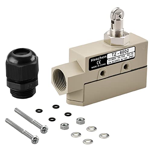 Heschen Versiegelter Endschalter, TZ-6002, Parallelrollenstößel, AC250V 15A, IP65, CE Heschen Versiegelter Endschalter, TZ-6002, Parallelrollenstößel, AC250V 15A, IP65, CE von Heschen