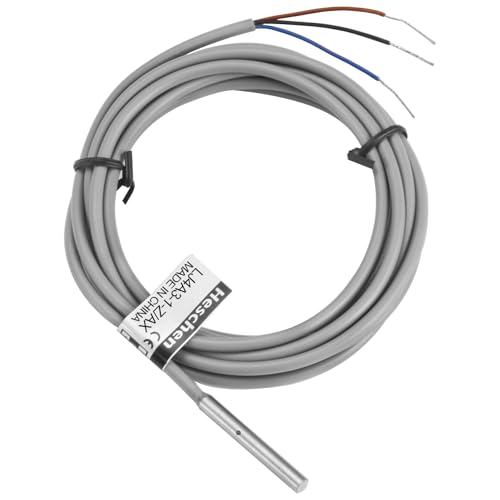 Heschen M4 Induktiver Näherungssensor Schalter Schildtyp LJ4A3-1-Z/AX Detektor 1mm 10-30VDC 150mA NPN normal geschlossen (NC) 3-Draht von Heschen