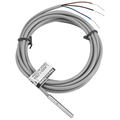 Heschen M4 Induktiver Näherungssensor Schalter Schildtyp LJ4A3-1-Z/BX Detektor 1mm 10-30VDC 150mA NPN Normalerweise offen (NO) 3-Draht von Heschen