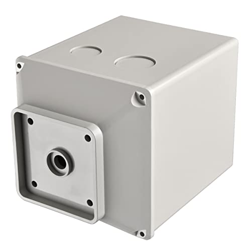 Heschen Master Switch Außenbox LW28-63/4 funktioniert für Universal-Drehschalter, Nockenschalter, SZW26-63, 660 V, 63 A, 3 Positionen, 3 Phasen von Heschen