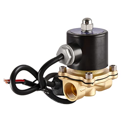 Heschen Messing Elektrisches Magnetventil, 2W-160-15J, 1/2 Zoll, DC 24V, Direct Action Wasser Air Gas, Normalerweise geschlossen(NC) Ersatz-Ventil Heschen Messing Elektrisches Magnetventil, 2W-160-15J, 1/2 Zoll, DC 24V, Direct Action Wasser Air Gas, Normalerweise geschlossen(NC) Ersatz-Ventil von Heschen